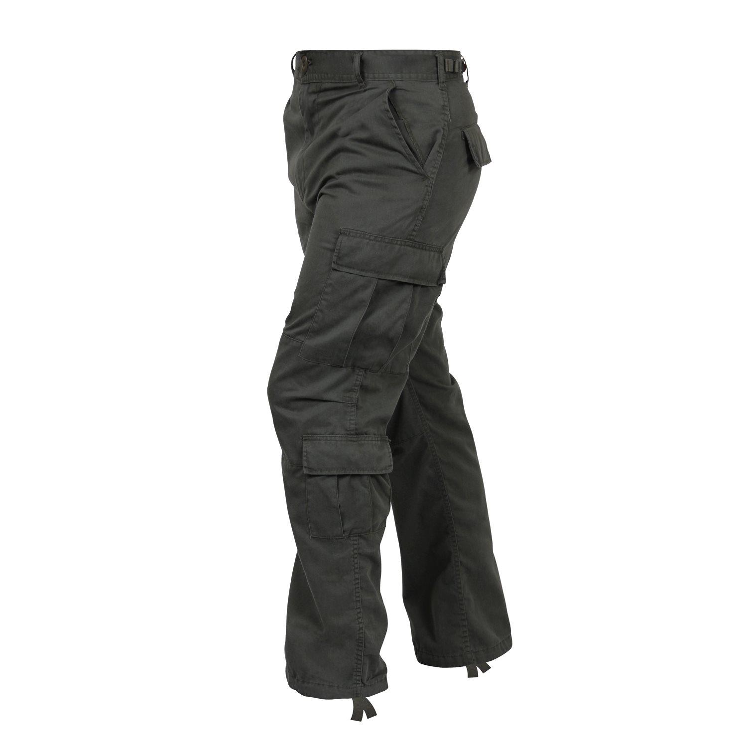 Kalhoty VINTAGE PARATROOPER ZELENÉ vel. XS