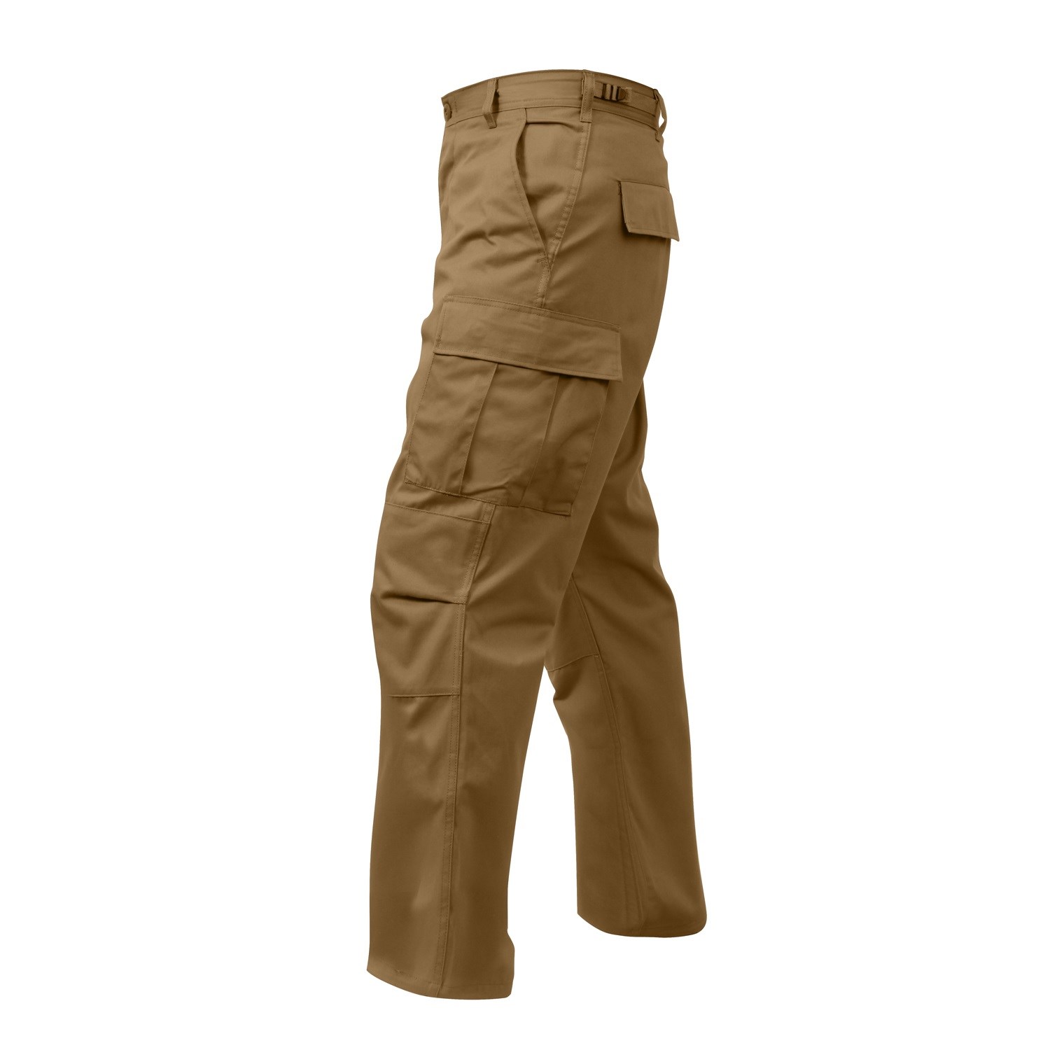 Kalhoty BDU RELAXED ZIPPER FLY COYOTE BROWN vel. S
