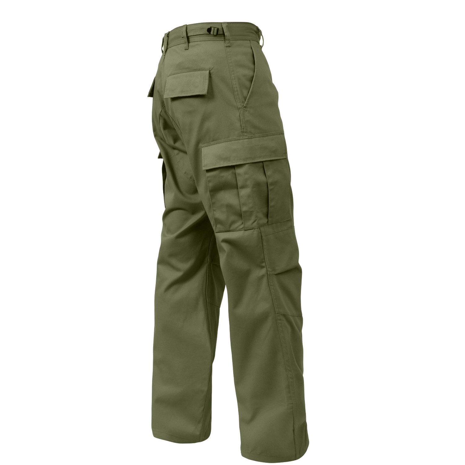 Kalhoty BDU RELAXED ZIPPER FLY ZELENÉ vel. M