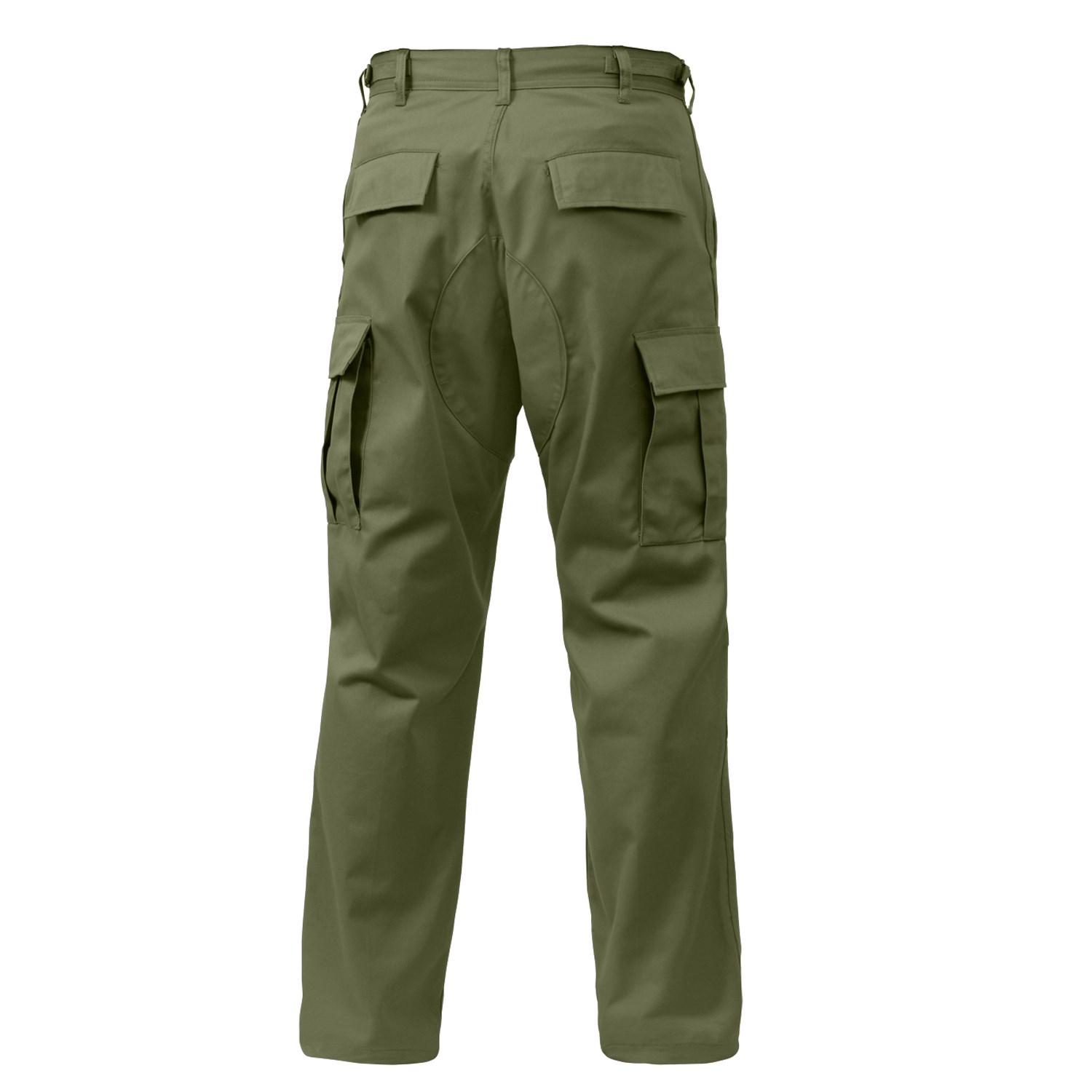 Kalhoty BDU RELAXED ZIPPER FLY ZELENÉ vel. XL