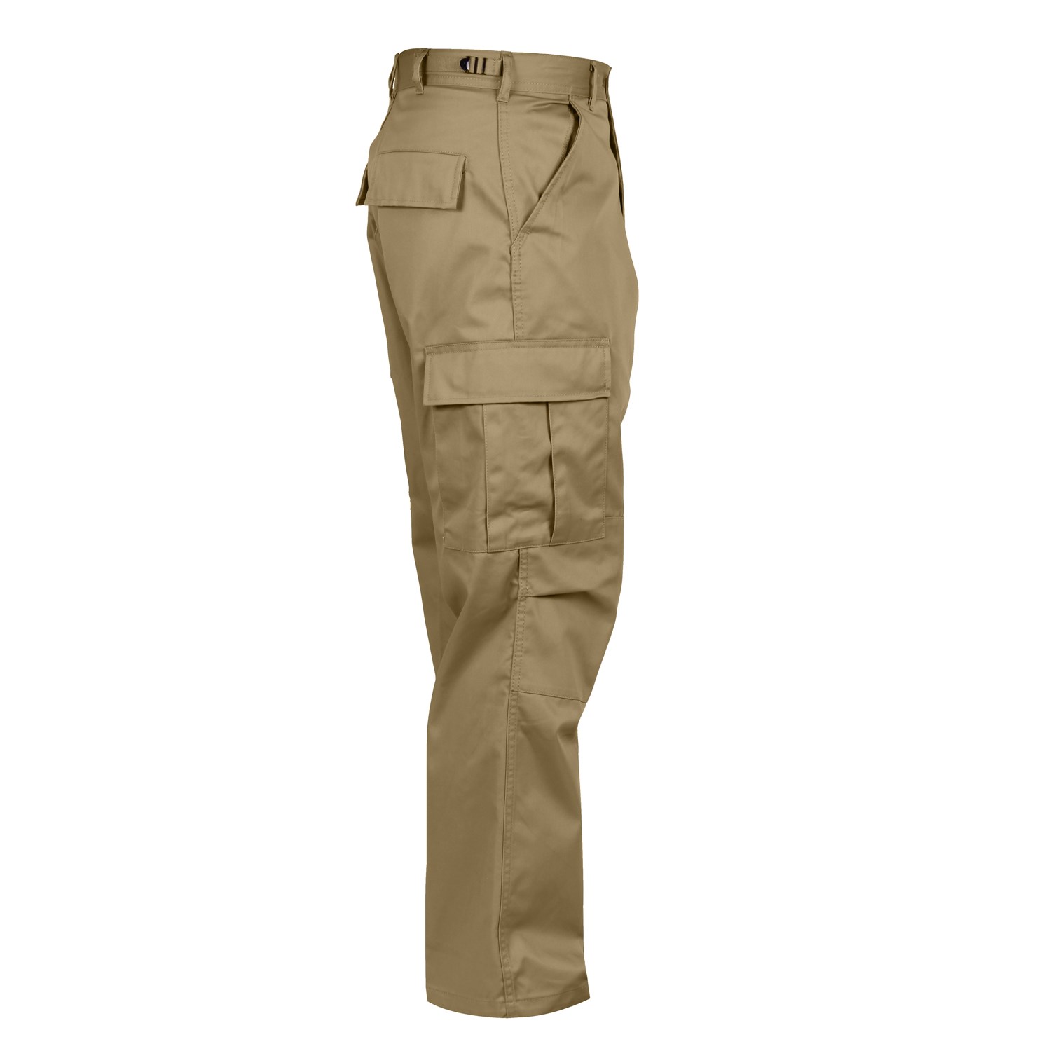 Kalhoty BDU RELAXED ZIPPER FLY KHAKI vel. M