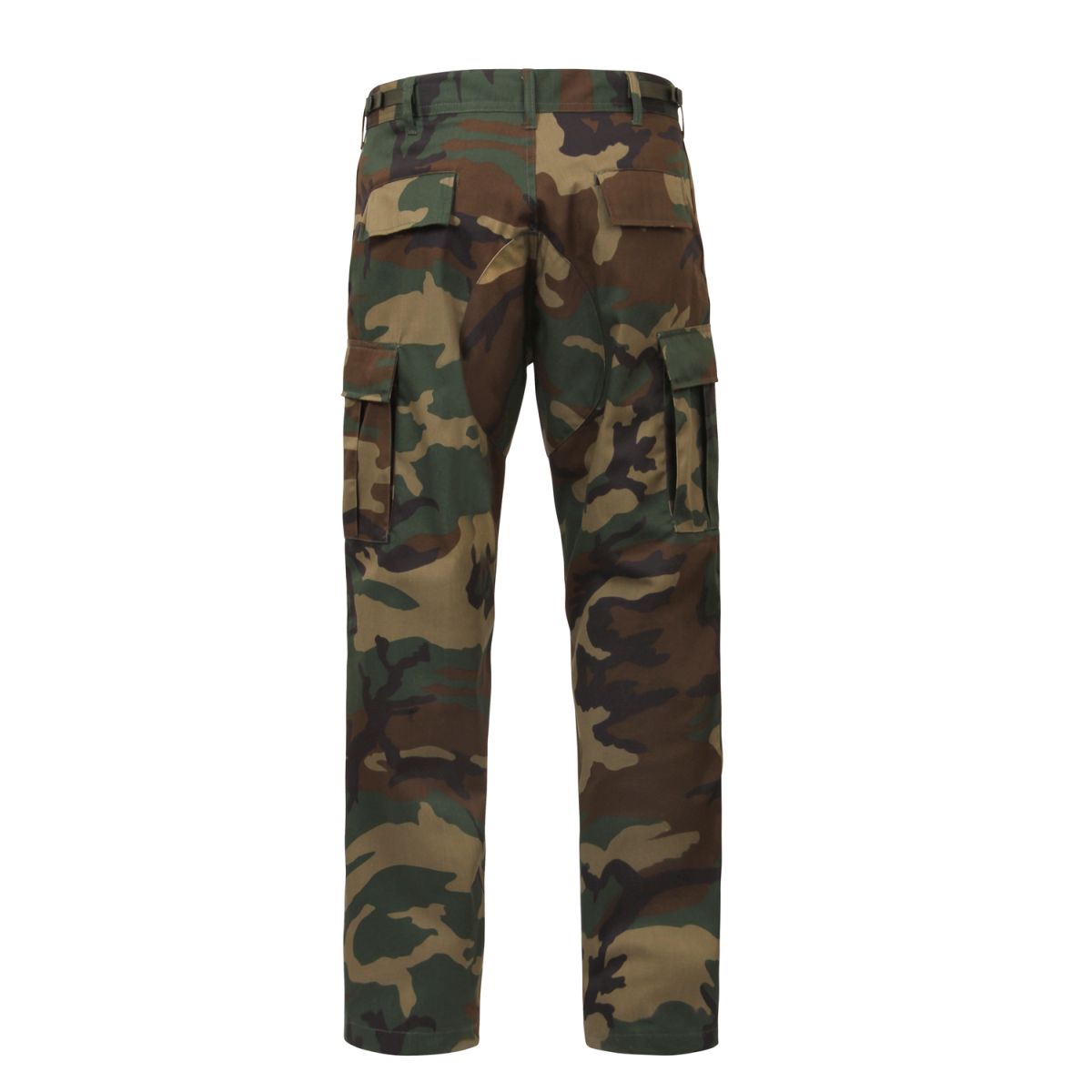 Kalhoty BDU RELAXED ZIPPER FLY WOODLAND vel. XL