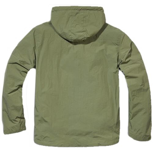 Bunda větrovka s kapucí WINDBREAKER ZELENÁ vel. M