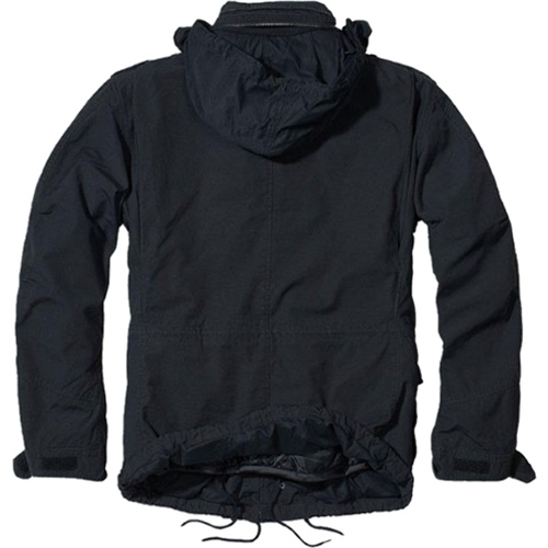 Bunda větrovka s kapucí WINDBREAKER ČERNÁ vel. L