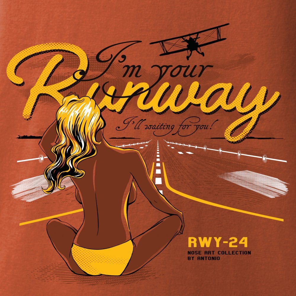 Triko RUNWAY ČERVENÉ vel. XXL