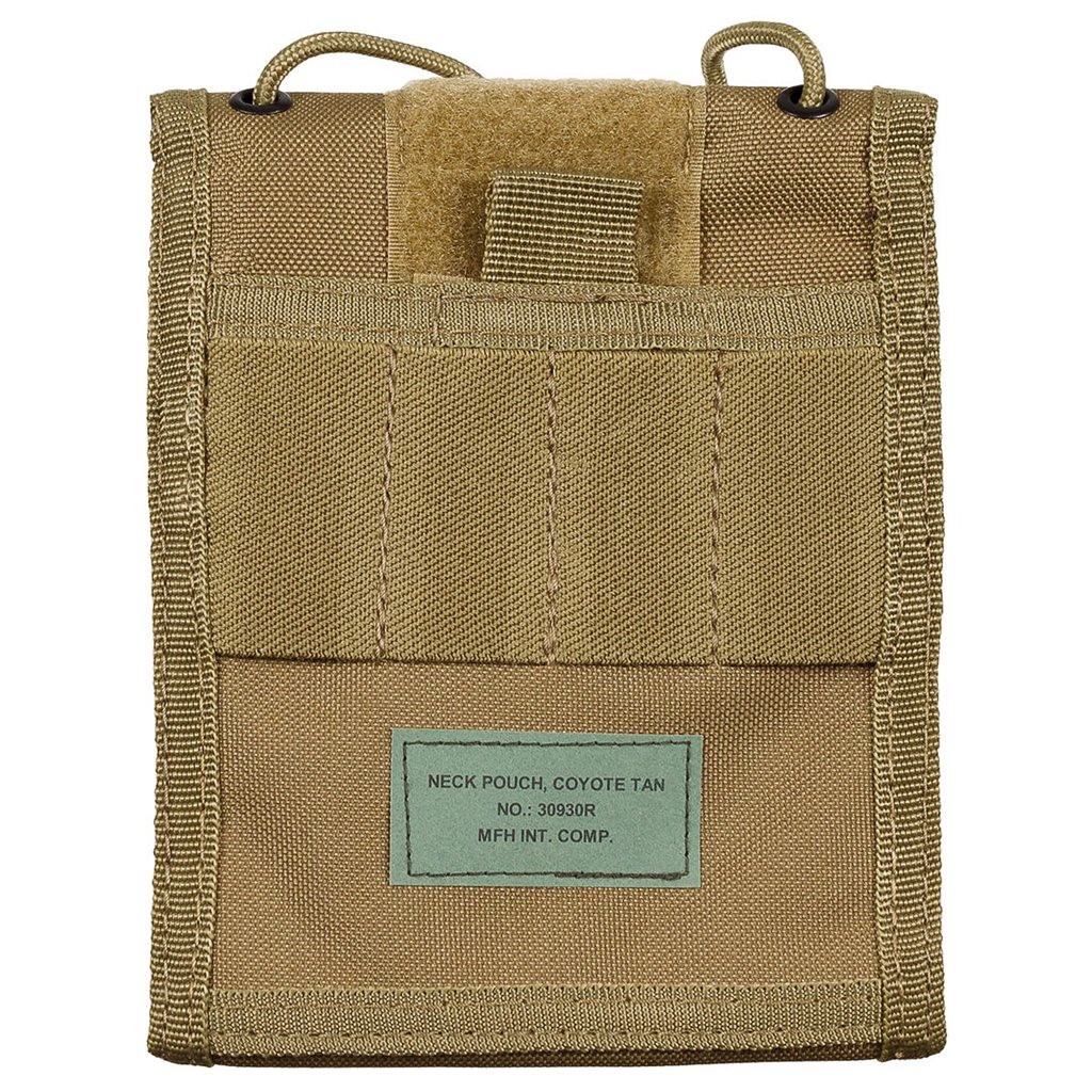 Peněženka ID CASE na šňůrce COYOTE BROWN