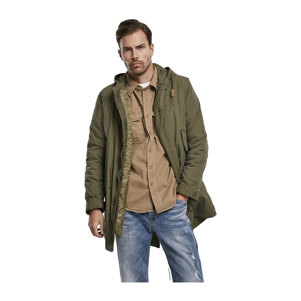 Bunda US M51 FISHTAIL PARKA ZELENÁ vel. 5XL