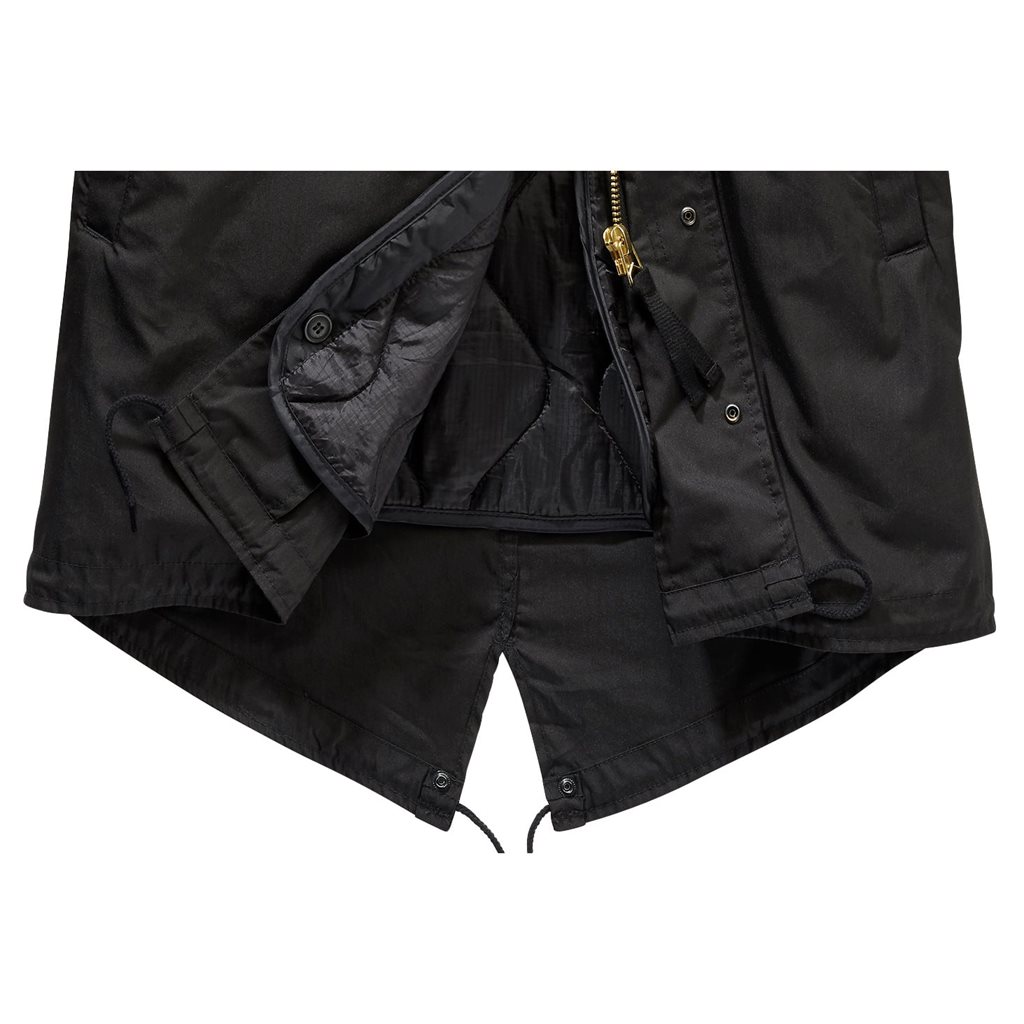 Bunda US M51 FISHTAIL PARKA ČERNÁ vel. 3XL