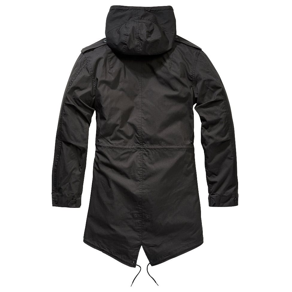 Bunda US M51 FISHTAIL PARKA ČERNÁ vel. S