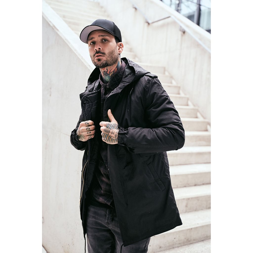 Bunda US M51 FISHTAIL PARKA ČERNÁ vel. XL