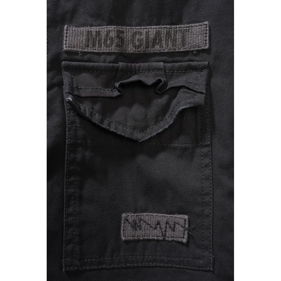 Bunda dámská M65 GIANT ČERNÁ vel. 5XL