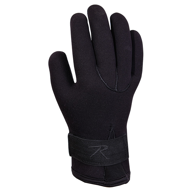 Rukavice voděodolné COLD WEATHER neoprenové ČERNÉ vel. XL