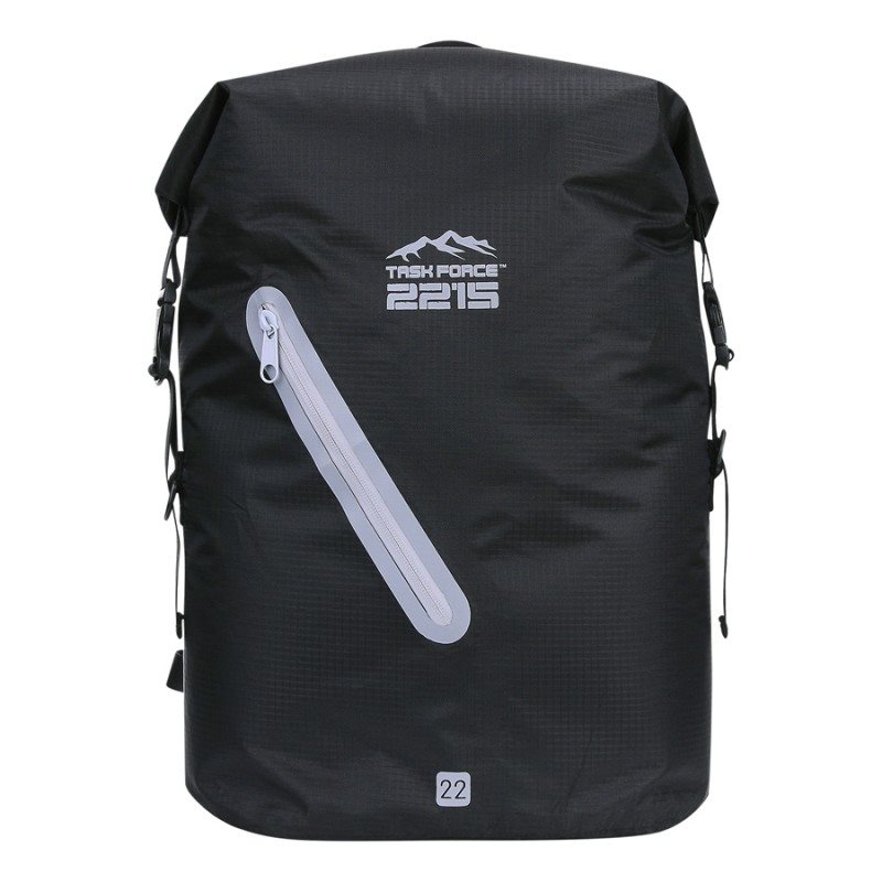 Batoh vak BEAVERTAIL 22 L nepromokavý ČERNO/ŠEDÝ
