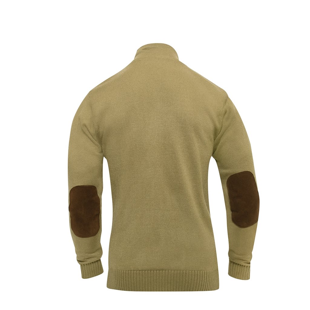 Svetr 3 knoflíky KHAKI vel. XL