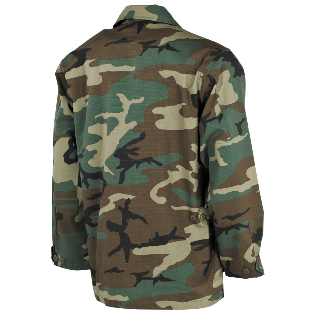 Blůza US střih BDU rip-stop WOODLAND vel. 3XL
