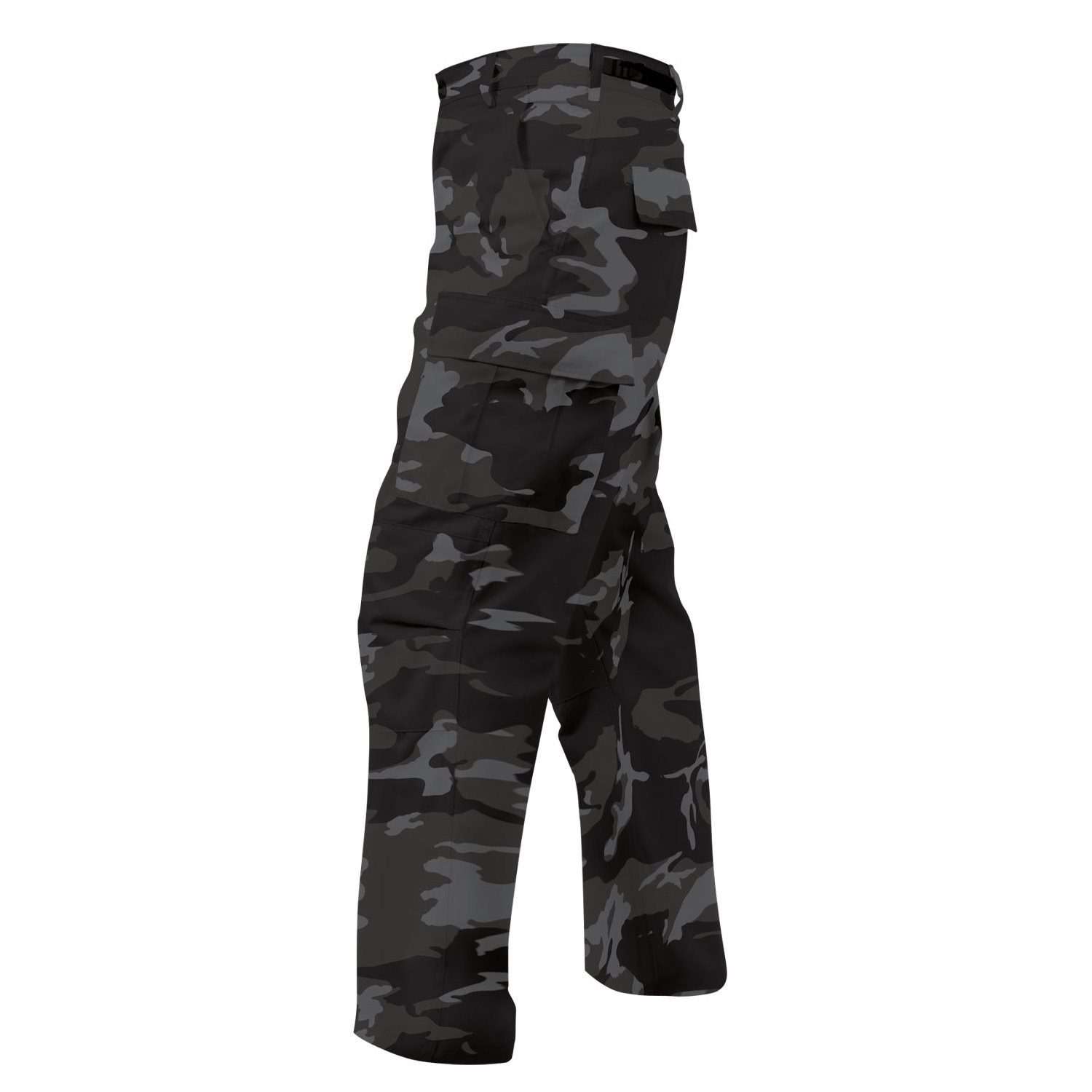 Kalhoty BDU BLACK CAMO vel. XL