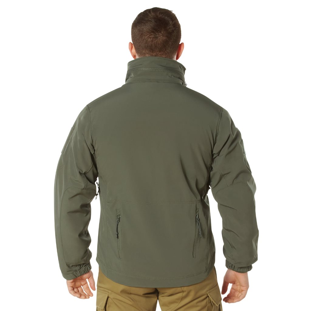 Bunda 3v1 SPEC OPS softshell ZELENÁ vel. 3XL