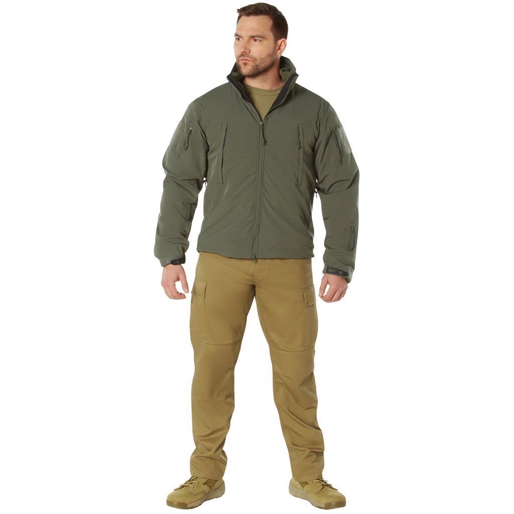 Bunda 3v1 SPEC OPS softshell ZELENÁ vel. S