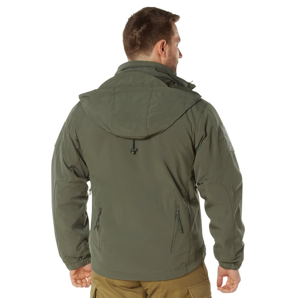 Bunda 3v1 SPEC OPS softshell ZELENÁ vel. S