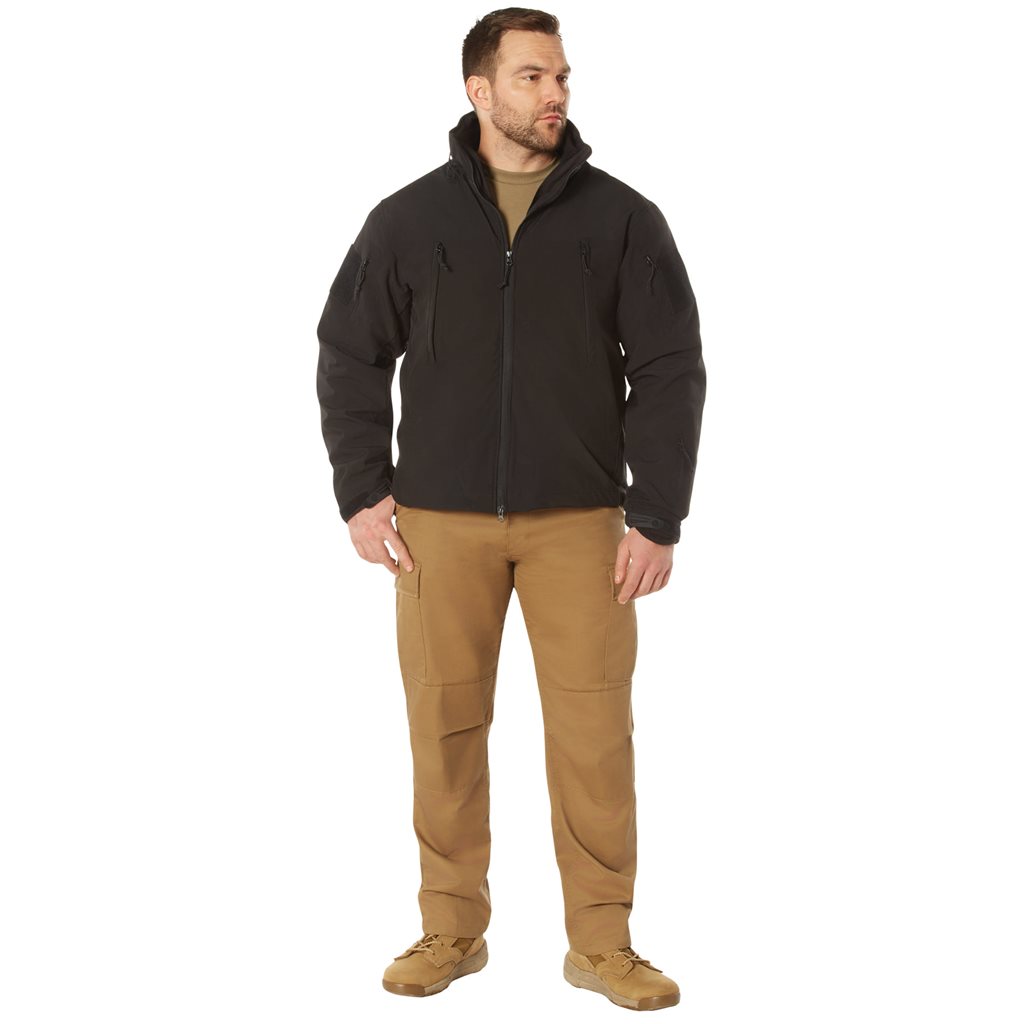 Bunda 3v1 SPEC OPS softshell ČERNÁ vel. 3XL