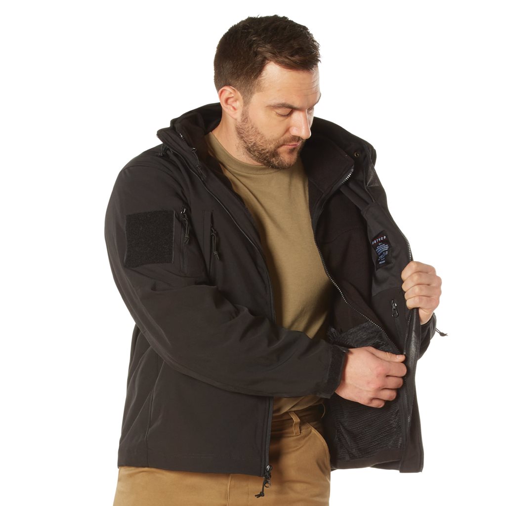 Bunda 3v1 SPEC OPS softshell ČERNÁ vel. XL