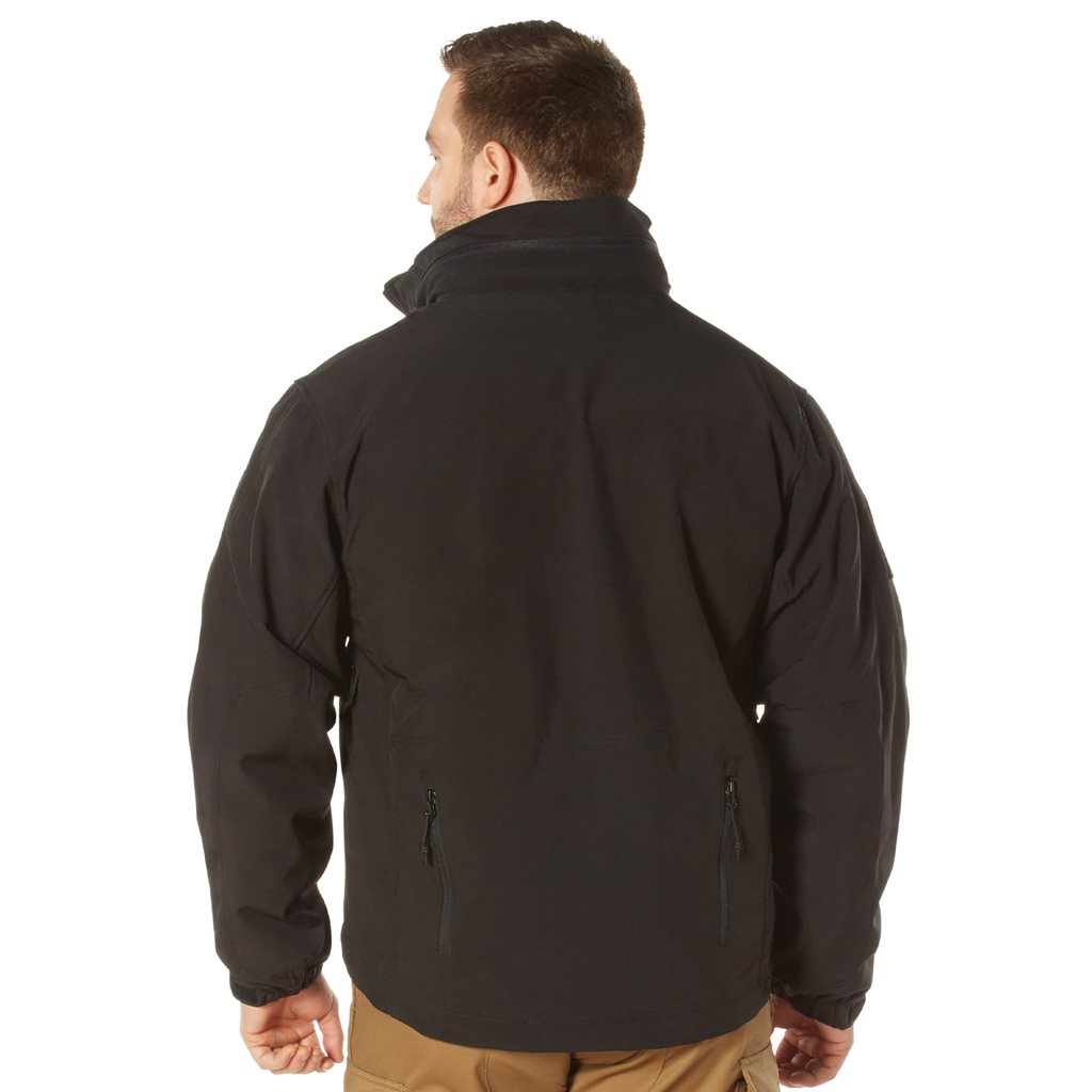 Bunda 3v1 SPEC OPS softshell ČERNÁ vel. XXL