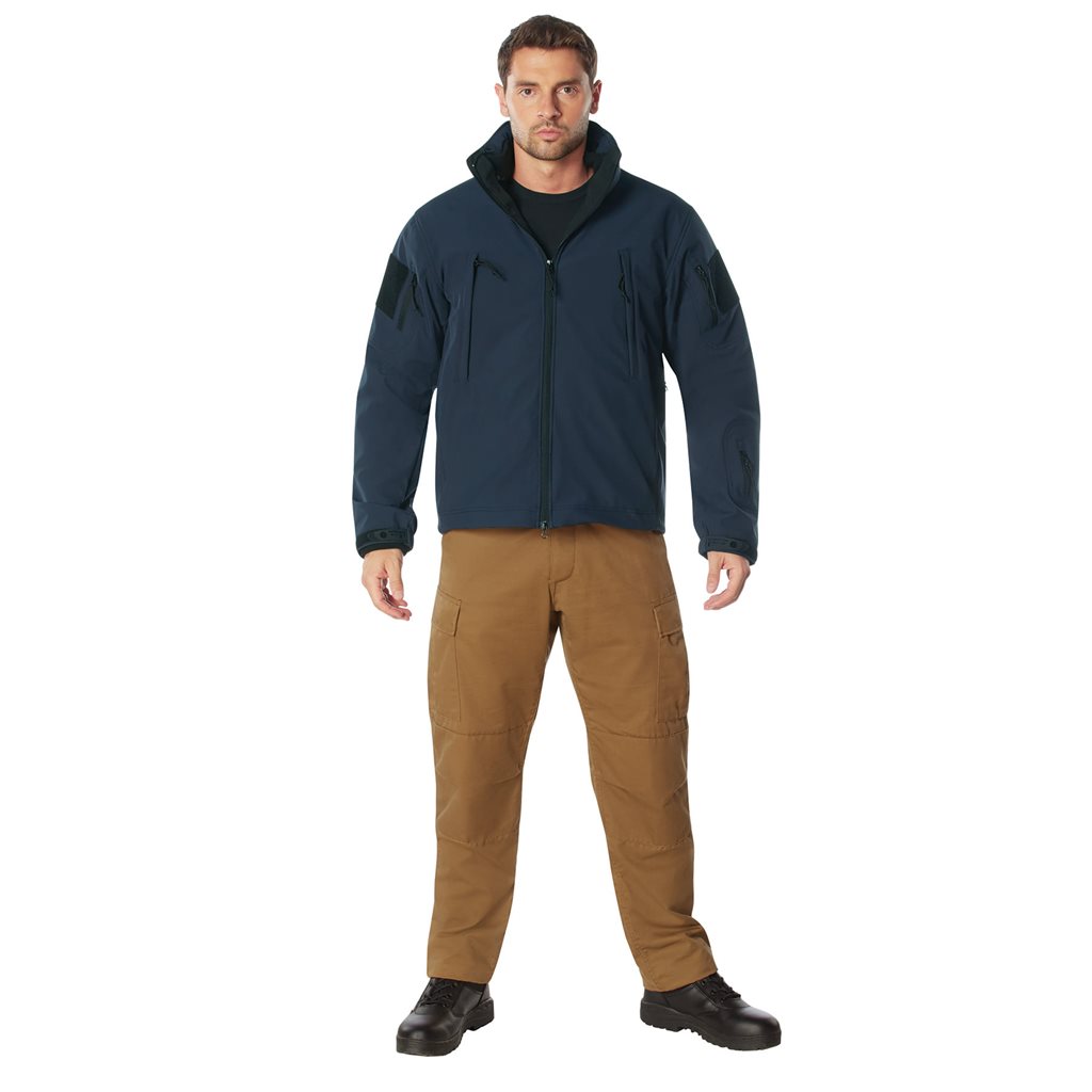 Bunda 3v1 SPEC OPS softshell MODRÁ vel. M