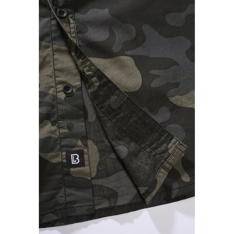 Košile ROADSTAR krátký rukáv DARK CAMO vel. S