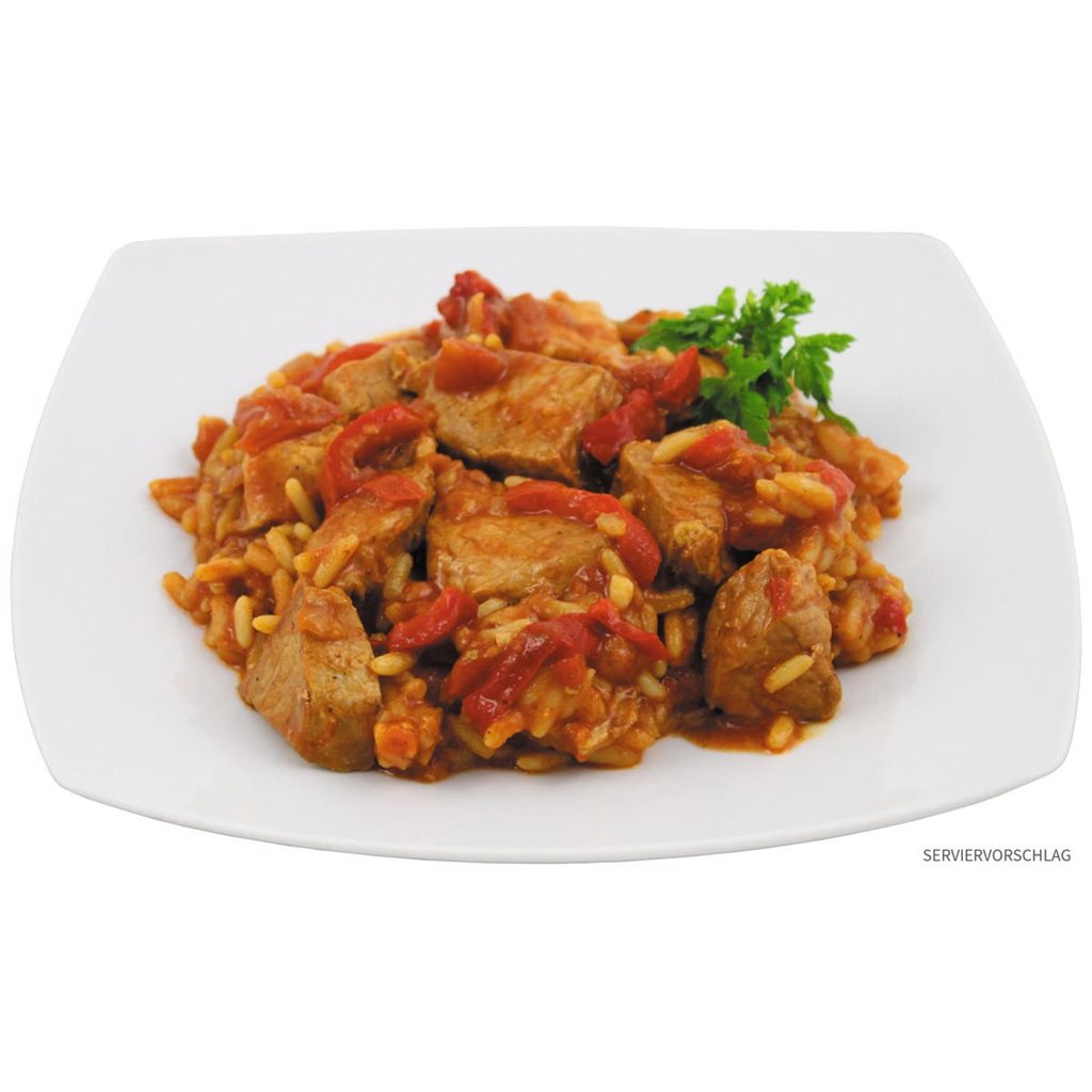 Maso na srbský způsob s rýží v plechovce 400 g