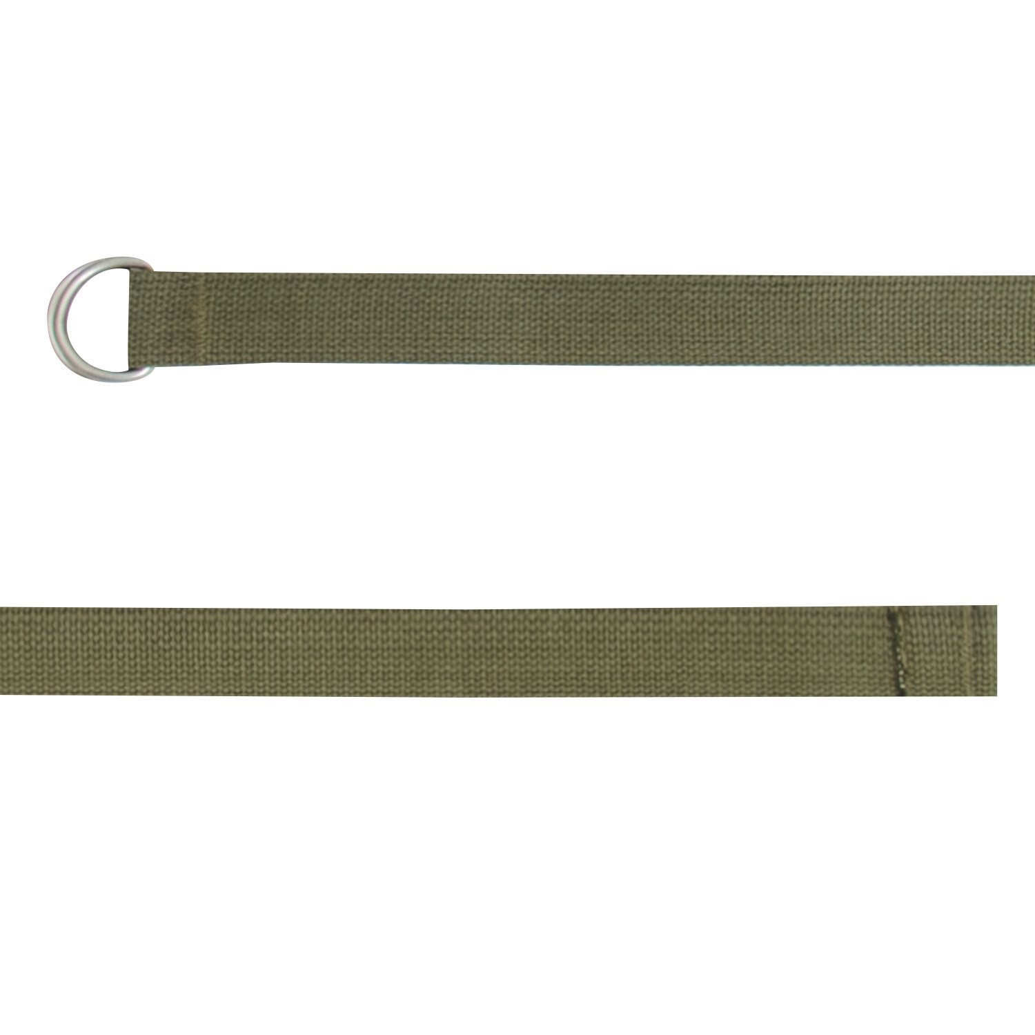 Opasek MILITARY D-RING EXPEDITION ZELENÝ vel. 135