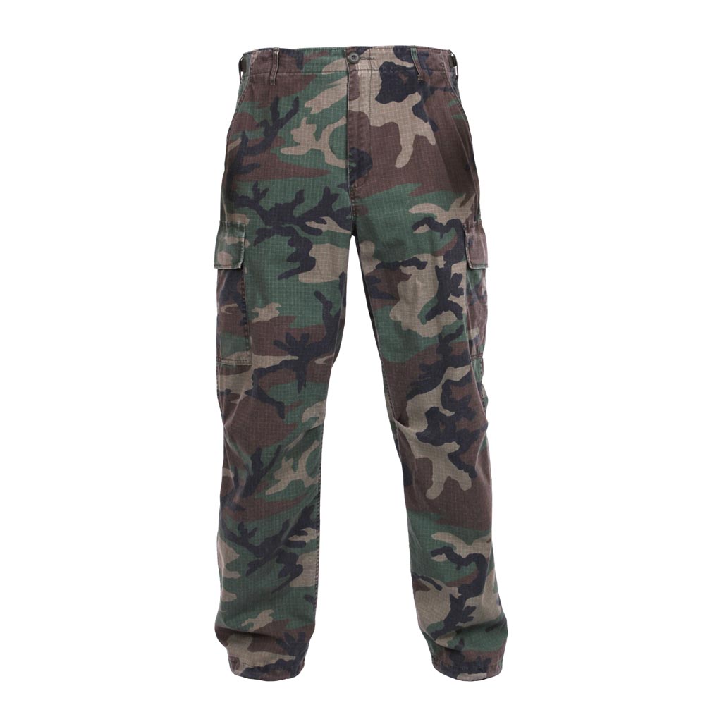 Kalhoty VINTAGE VIETNAM ERA WOODLAND vel. M