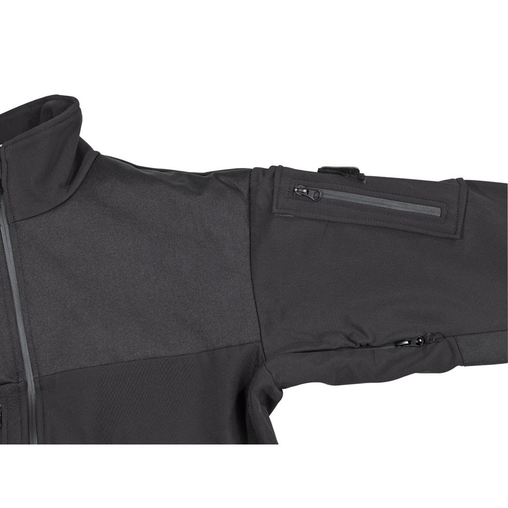 Bunda softshell PROTECT ČERNÁ vel. M