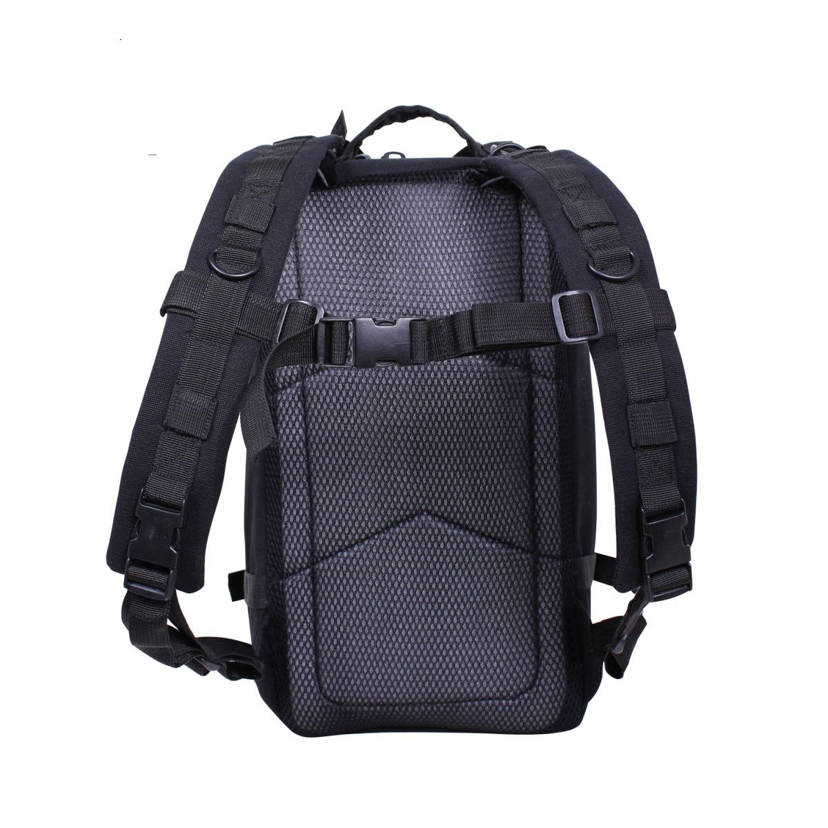 Batoh TACTICANVAS GO PACK plátěný ČERNÝ