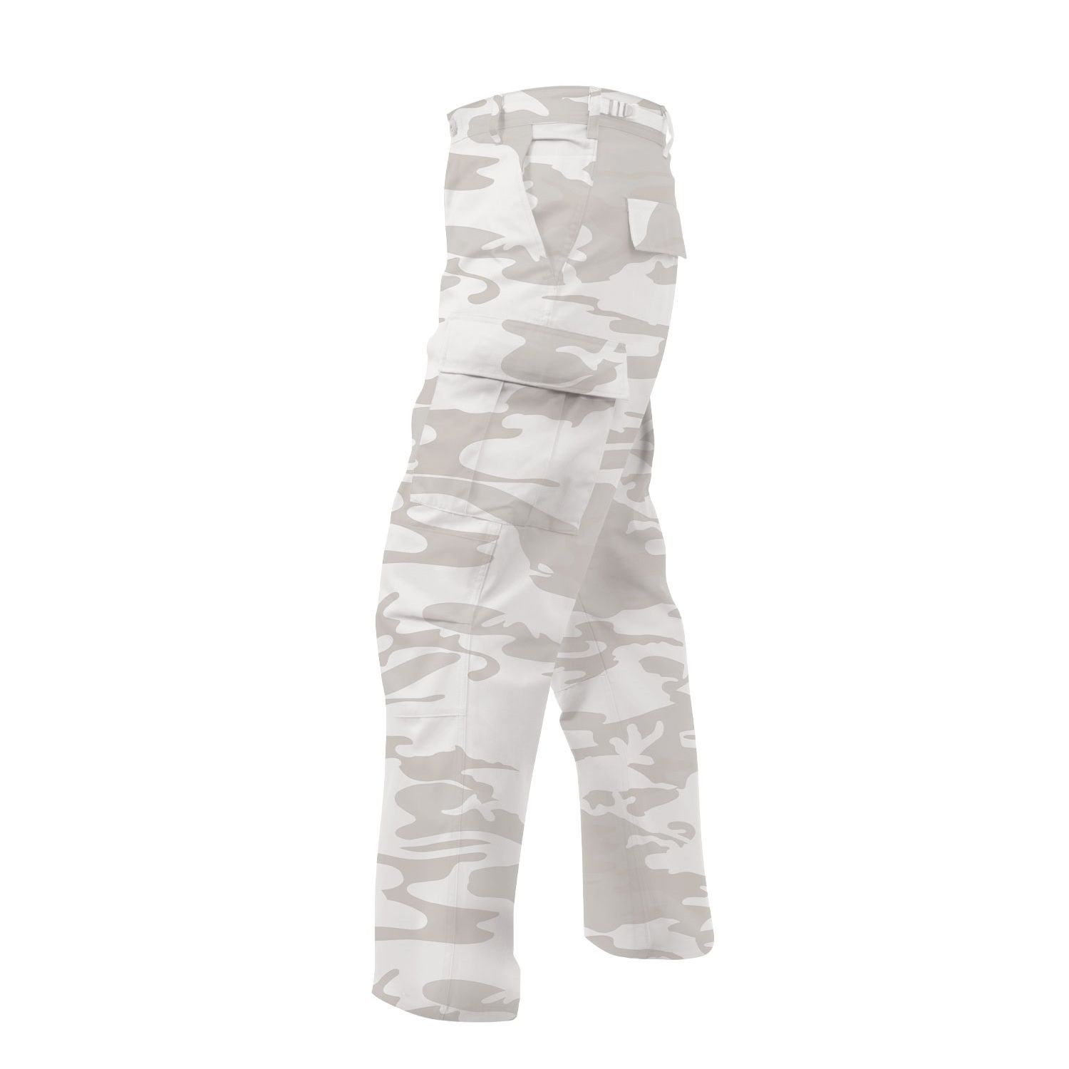 Kalhoty BDU WHITE CAMO vel. S