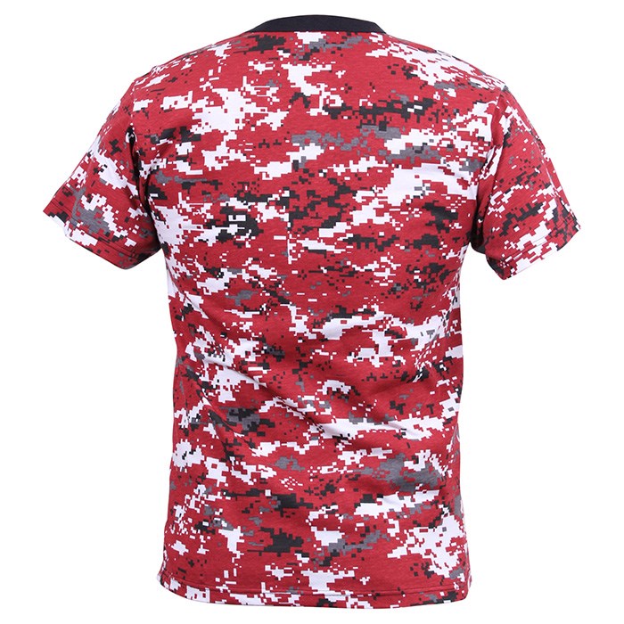 Triko DIGITAL RED CAMO vel. S
