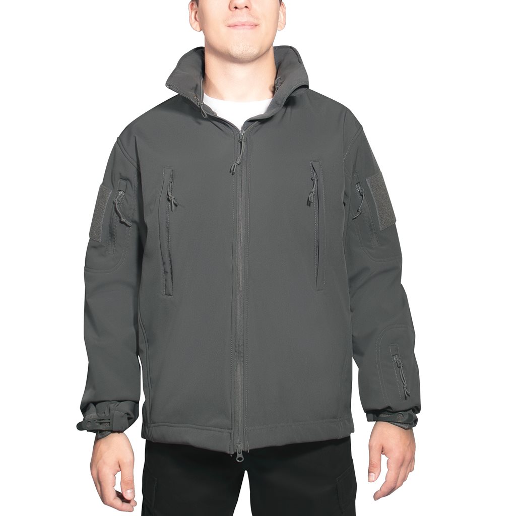 Bunda CONCEALED CARRY softshell ŠEDÁ vel. XXL