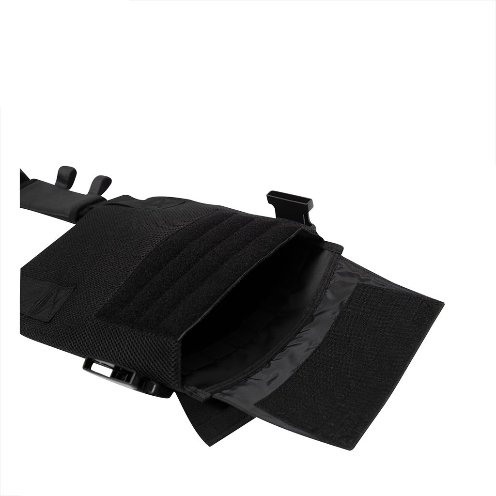 Vesta LOW PROFILE nosič plátů ČERNÁ