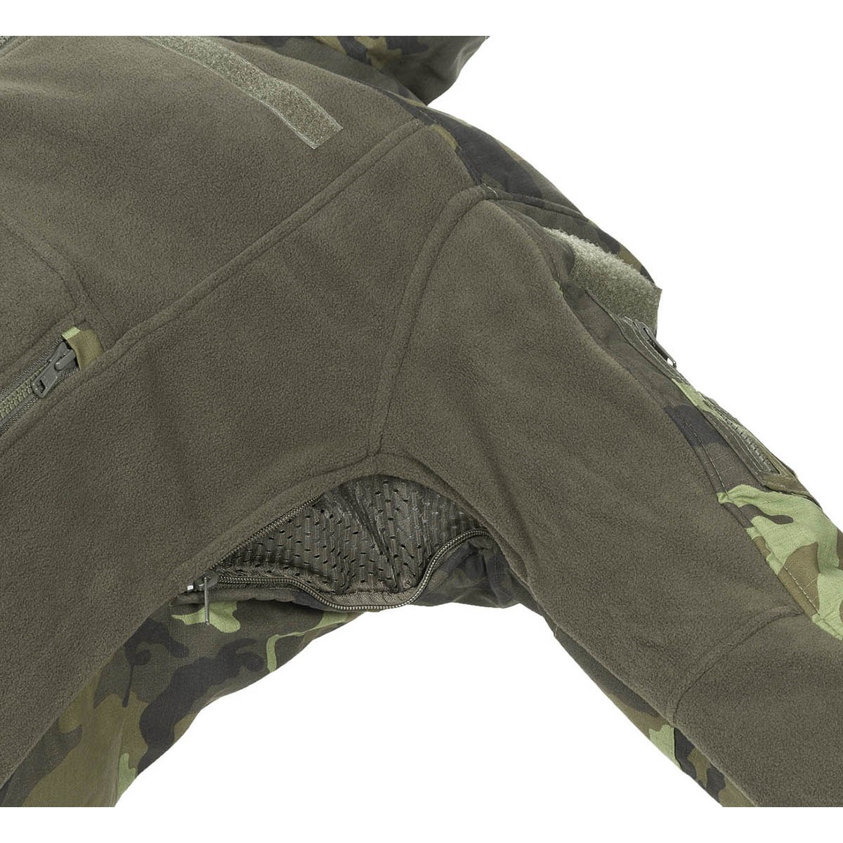 Bunda taktická fleece COMBAT AČR vz.95 Les vel. S