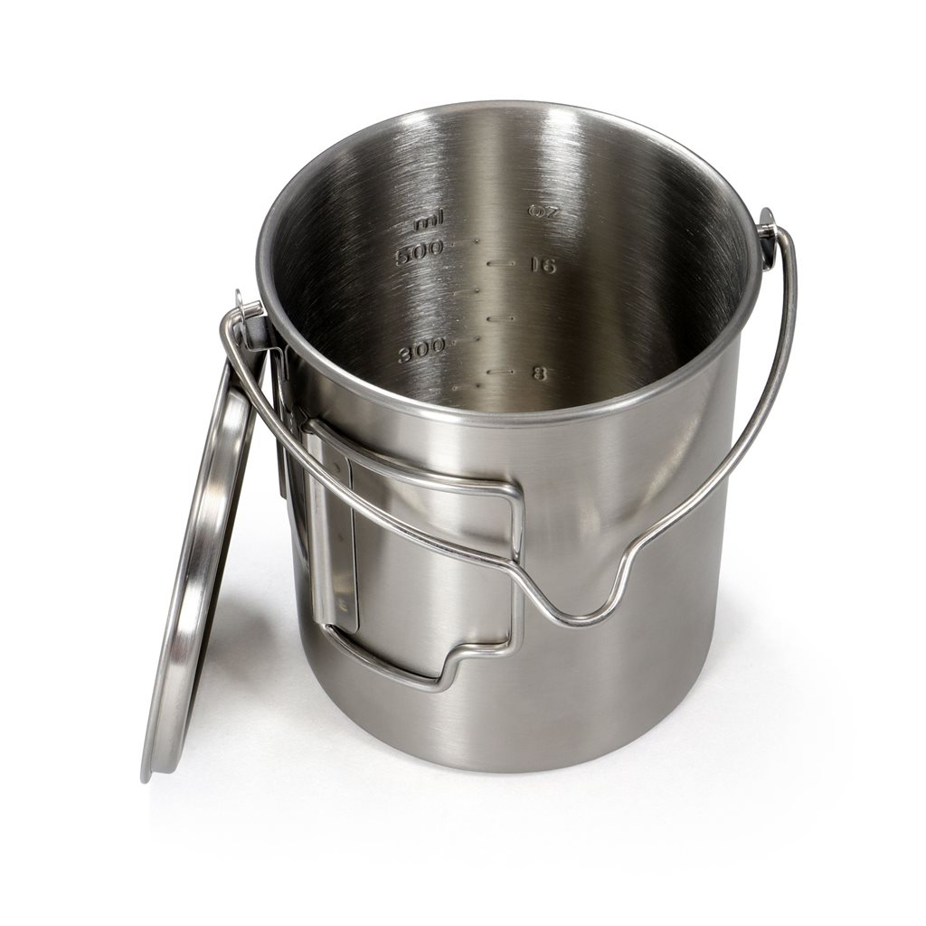 Hrnec s uchy OUTDOOR 700 ml NEREZ