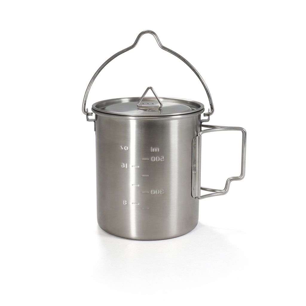 Hrnec s uchy OUTDOOR 700 ml NEREZ