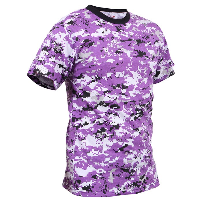 Triko DIGITAL VIOLET CAMO vel. XL