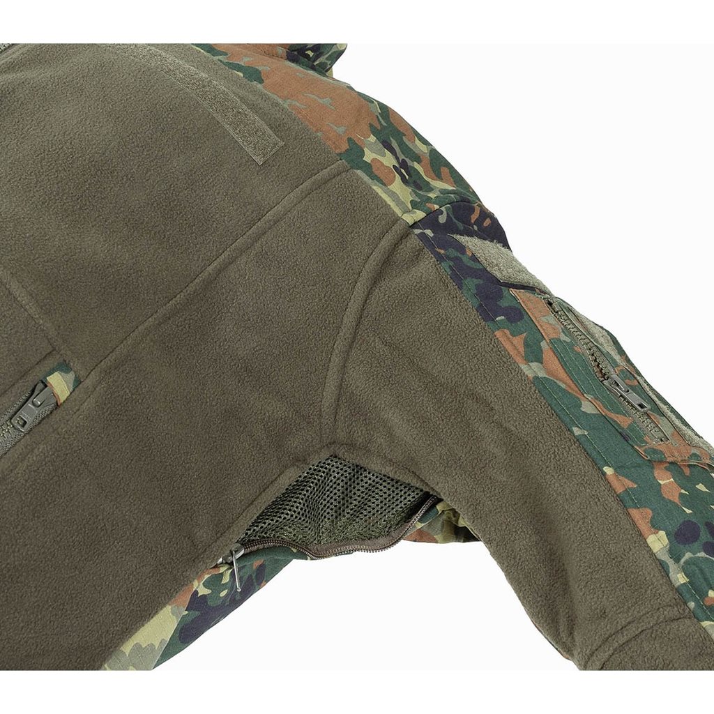 Bunda taktická fleece COMBAT FLECKTARN vel. XL
