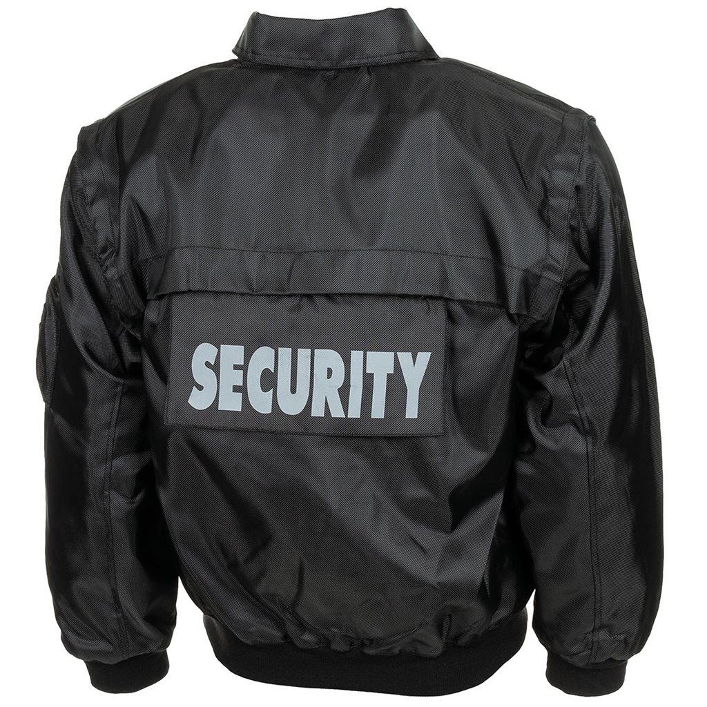 Bunda SECURITY ČERNÁ vel. XL