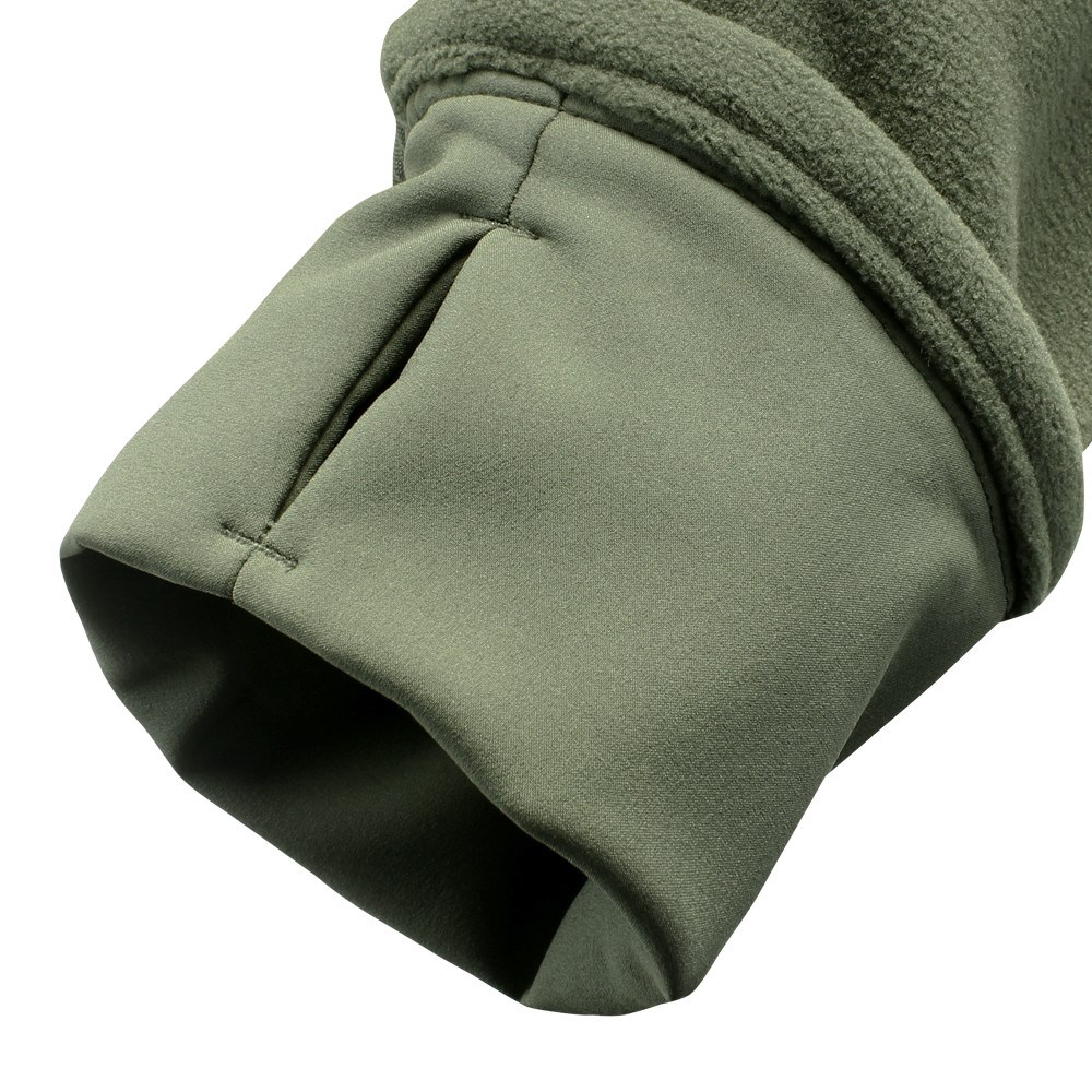 Bunda ALPHA MICRO FLEECE ZELENÁ vel. 3XL