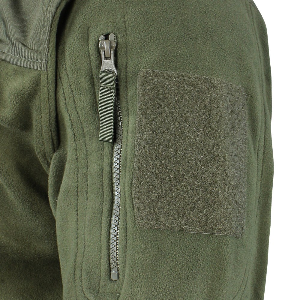 Bunda ALPHA MICRO FLEECE ZELENÁ vel. L
