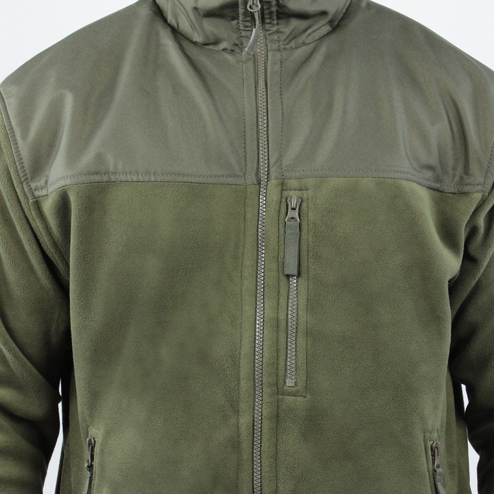 Bunda ALPHA MICRO FLEECE ZELENÁ vel. M
