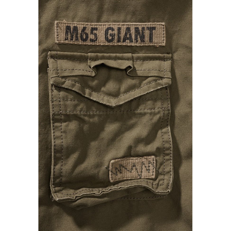 Bunda dětská M65 GIANT ZELENÁ vel. 170-176