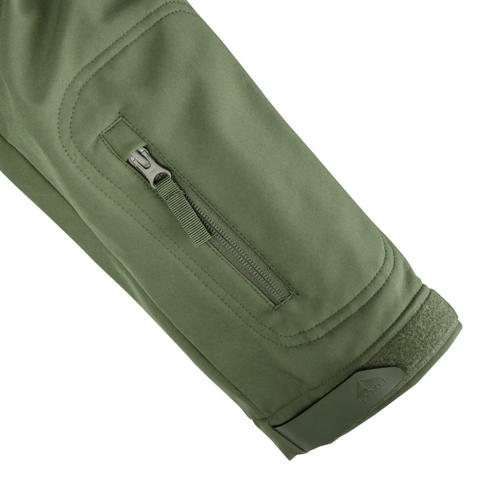 Bunda Summit SOFTSHELL ZELENÁ vel. L