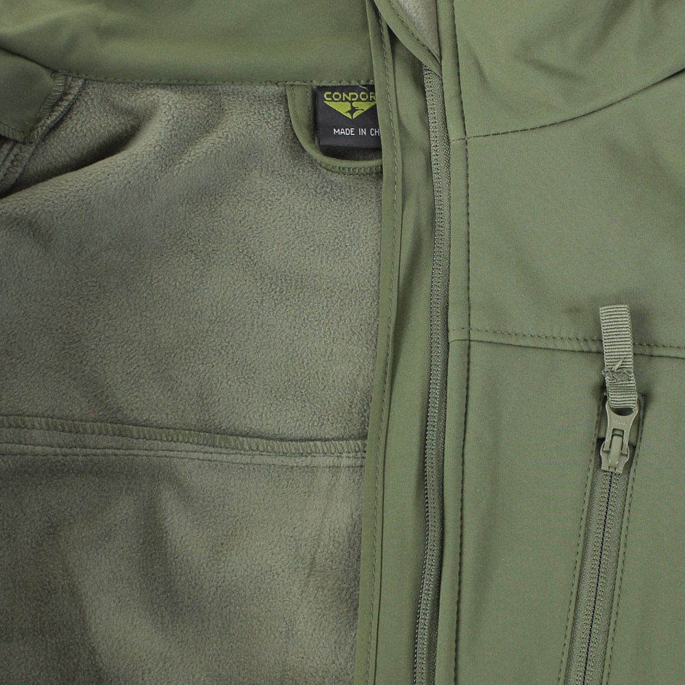 Bunda PHANTOM softshell ZELENÁ vel. XS
