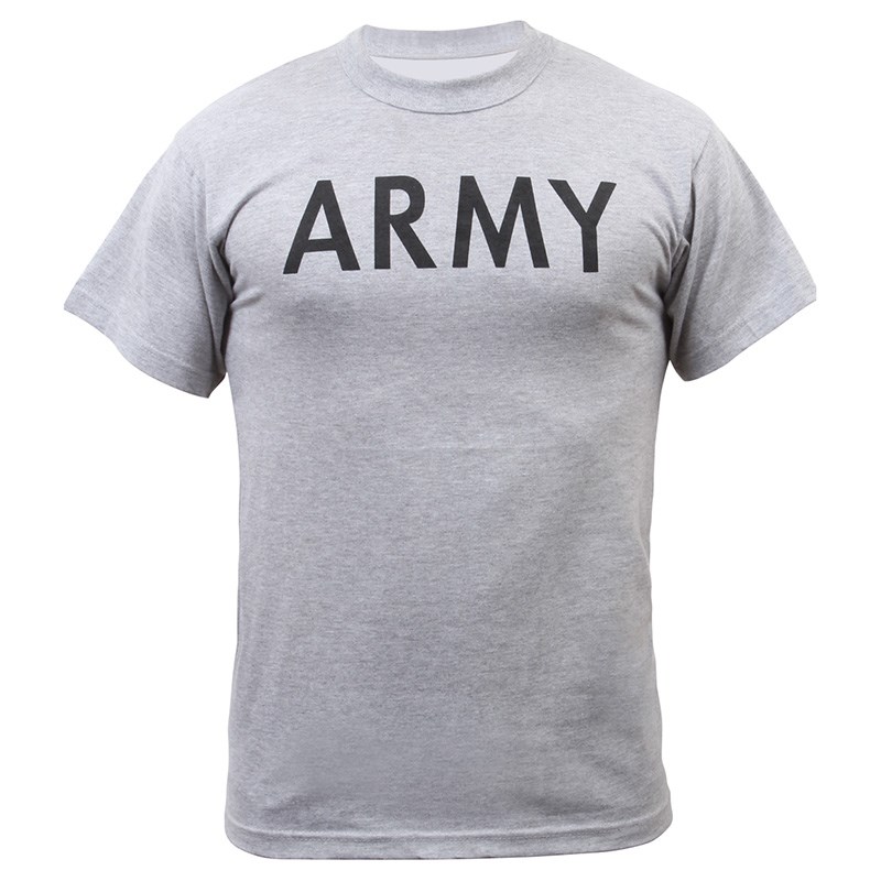 Triko ARMY ŠEDÉ vel. XL